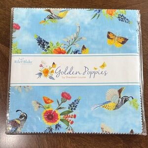 Golden Poppies Fabric - by Riley Blake fabrics